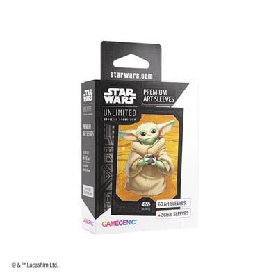 Gamegenic - Star Wars Unlimited Premium Art Sleeves - Grogu