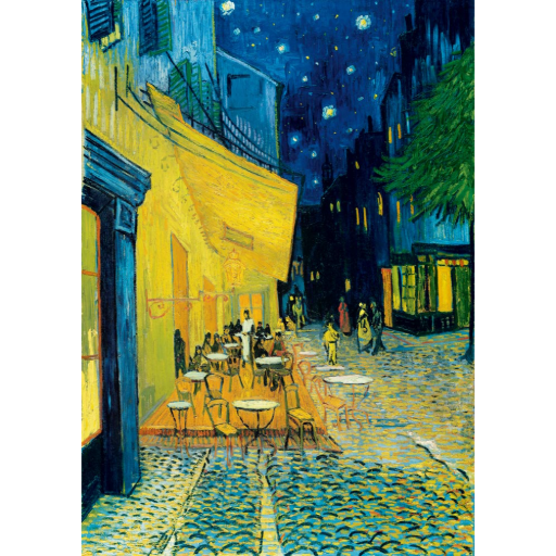 Vincent Van Gogh - Café Terrace at Night, 1888 (1000pc Puzzle)