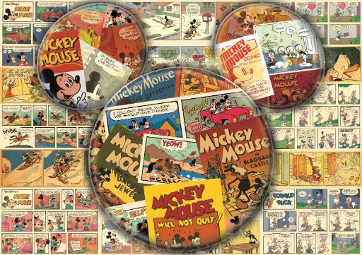 Comic Mickey Mouse - Disney Mickey Mouse and Friends (1000pc)
