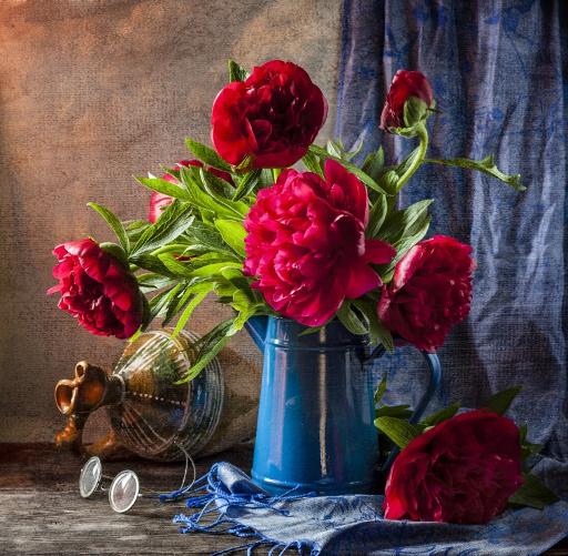 Pink Peonies (1000pc puzzle)