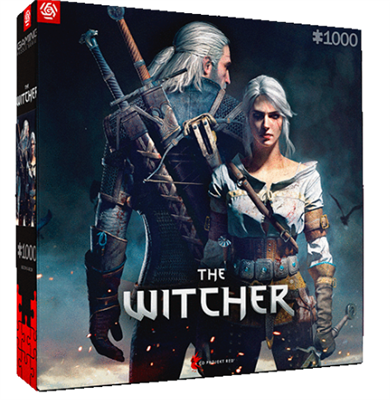 The Witcher: Geralt & Ciri Puzzle (1000pc)