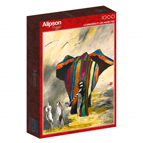 Le Bayadère et les Aigrettes (1000pc puzzle)