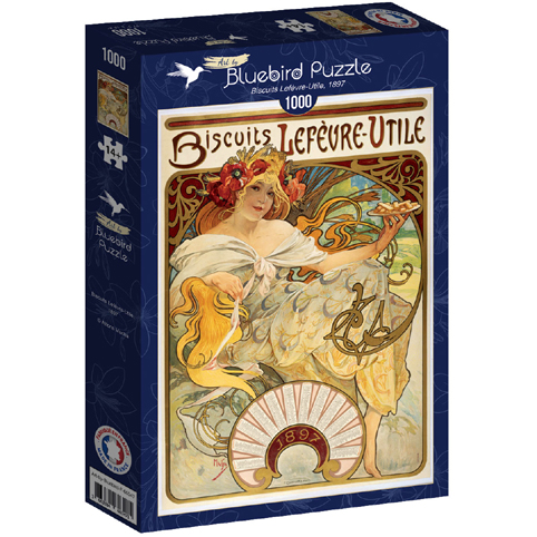 Biscuits Lefèvre-Utile, 1897  (1000pc puzzle)