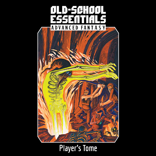 Old-School Essentials Advanced Fantasy Players Tome Hardcover