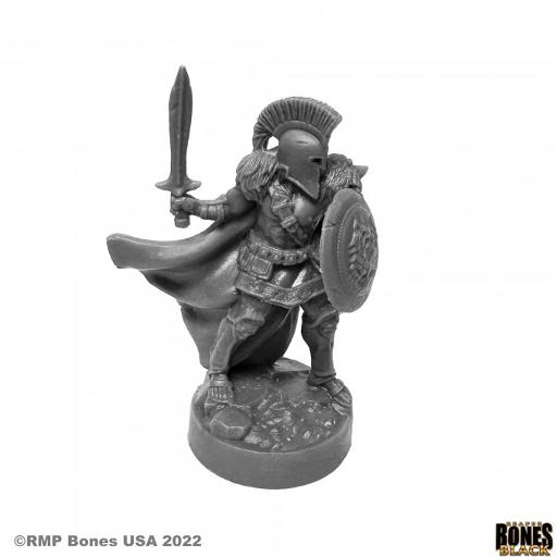 Bones Black Jaxon Greek Warrior