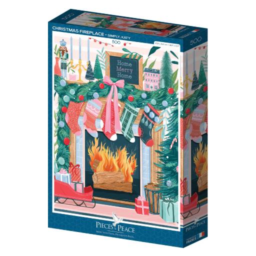 Christmas Fireplace (500pc)
