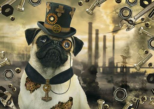 Binz: Steampunk dog (1000pc)
