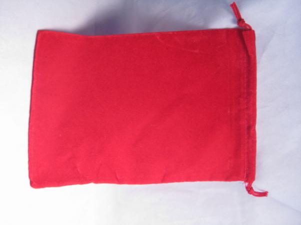Velour Dice Bags Large 5x7 Inch