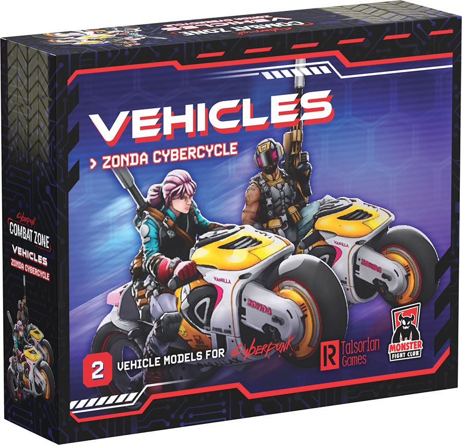 Cyberpunk Red Combat Zone Zonda Cybercycle