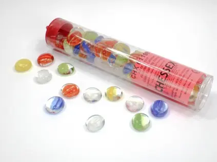 Assorted Catseye Glass Stones