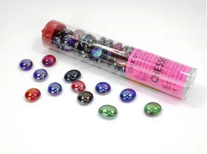 Assorted Iridized Glass Stones