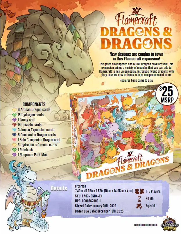 Flamecraft Dragons and Dragons