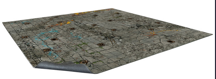 Battle Systems - Dungeon Gaming Mat 60x60cm Grid