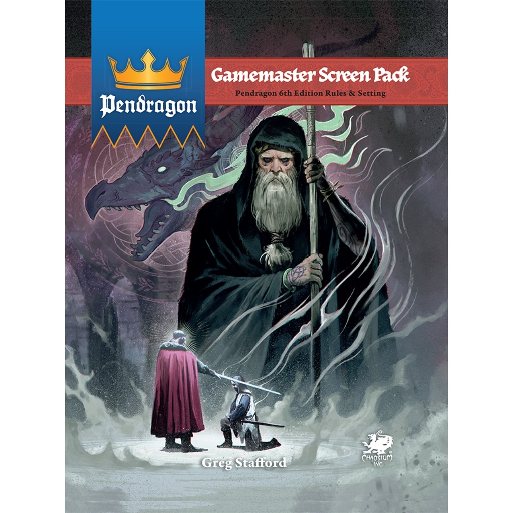 Pendragon RPG GM Screen Pack