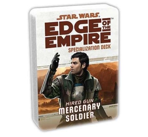 Star Wars RPG Edge of the Empire Mercenary Soldier Specialization Deck