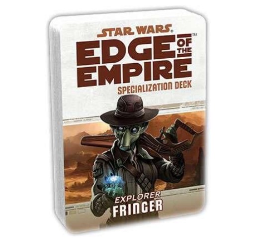 Star Wars RPG Edge of the Empire Fringer Specialization Deck