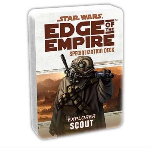 Star Wars RPG Edge of the Empire Scout Specialization Deck