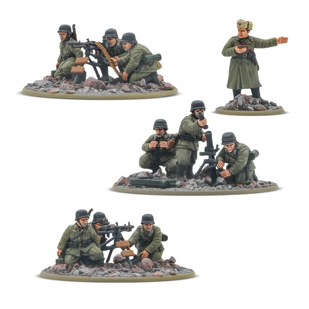 Bolt Action - German Veteran Infantry Heavy Weapons Platoon