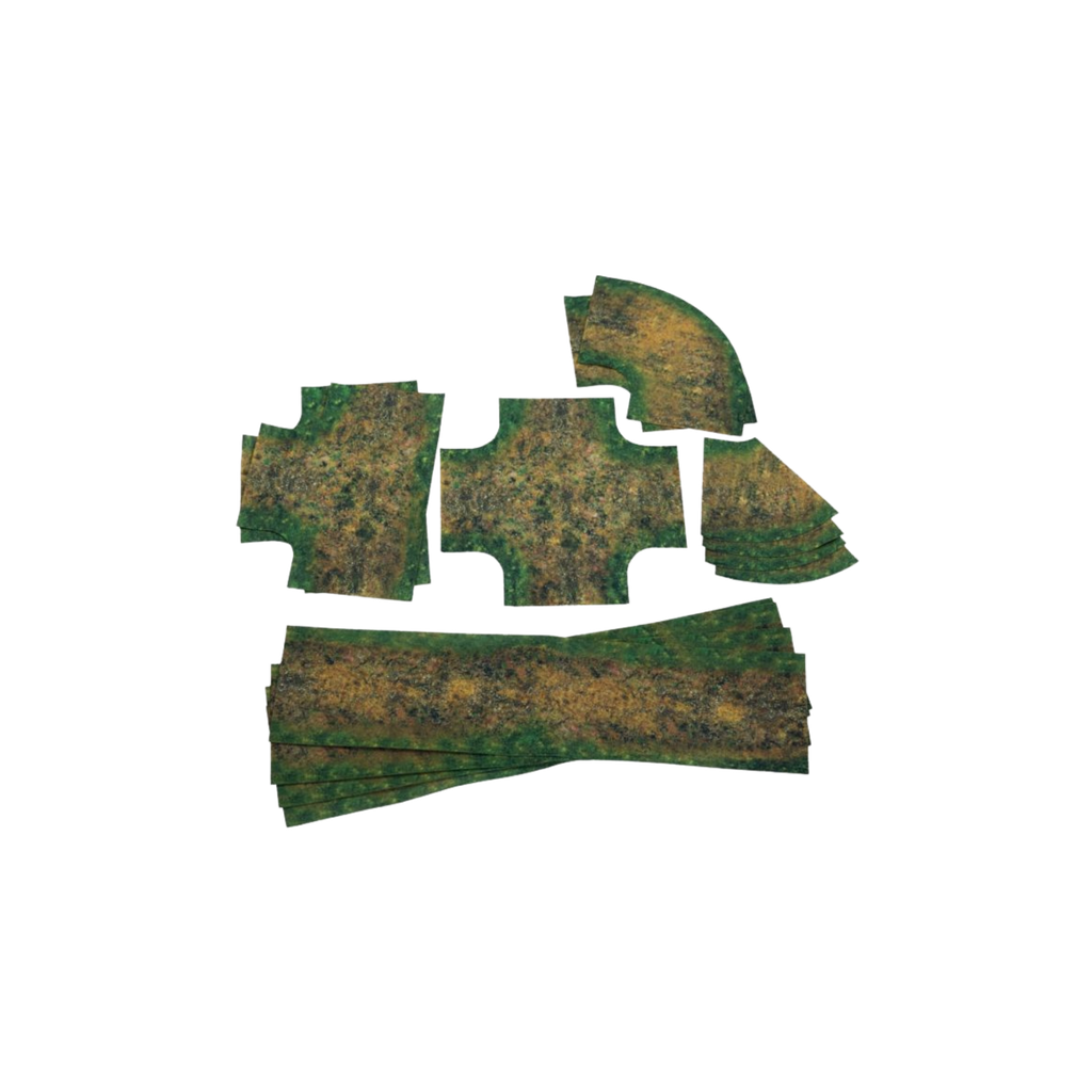 Muddy Roads - Anti-Slip Fabric 2D Road Set 15mm