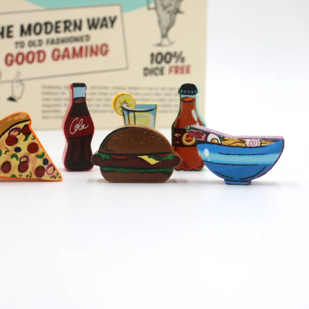 Food Chain Magnate Ketchup Sticker Set 