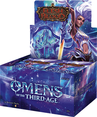 Flesh & Blood TCG - Omens of the Third Age Booster Display (24 Packs)