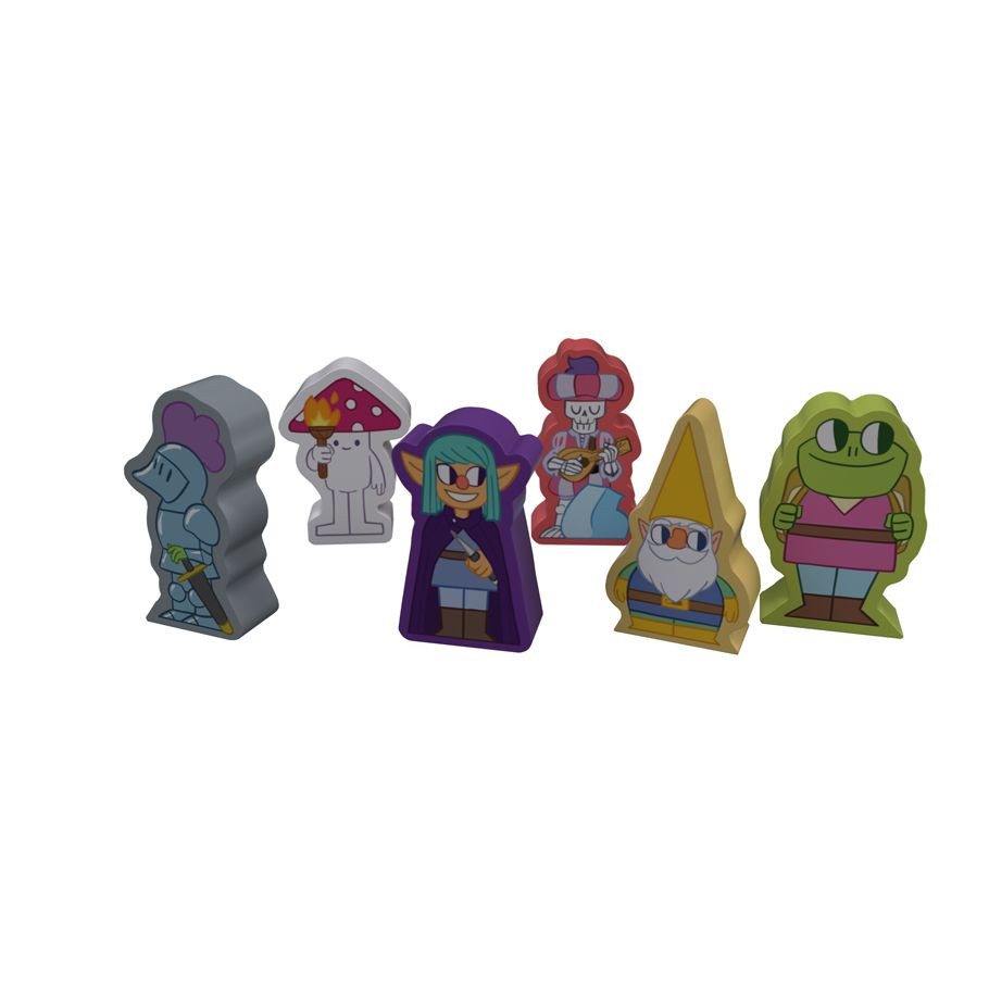 Land of Eem RPG Meeple Pack (6)