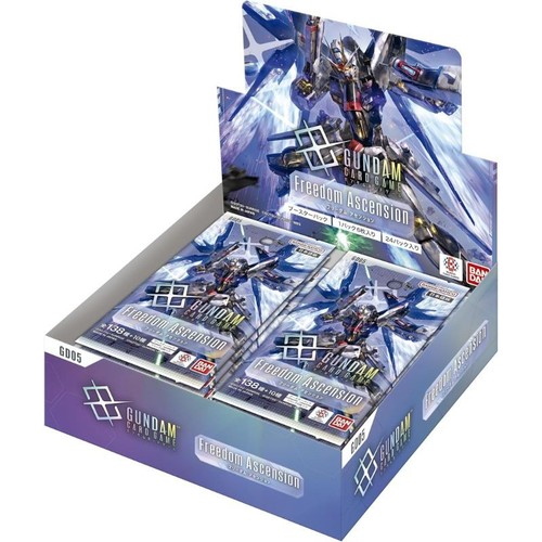 Gundam Card Game Freedom Ascension booster Display (24 Packs) (GD05)