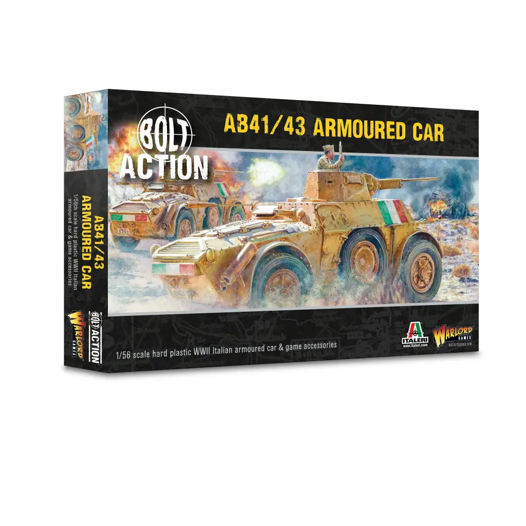 Bolt Action - Autoblinda AB41/43 Armoured Car