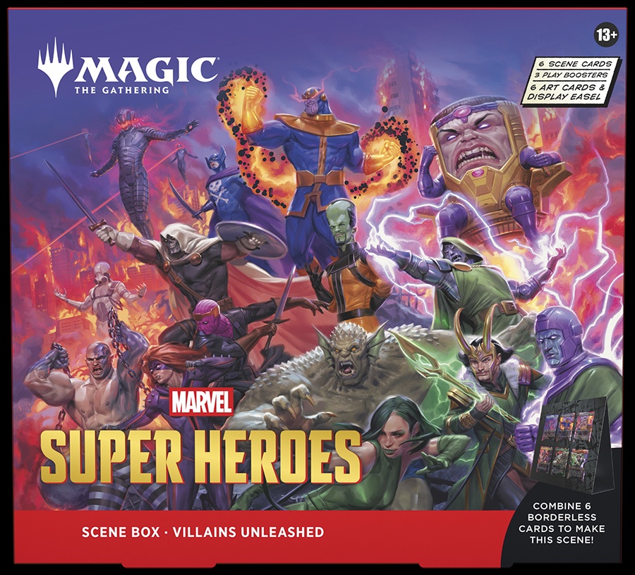 Magic The Gathering - Marvel Super Heroes Scene Box - Villains Unleashed