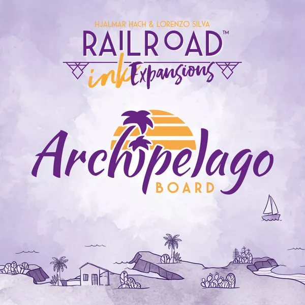 Railroad Ink - Archipelago Boards Set 