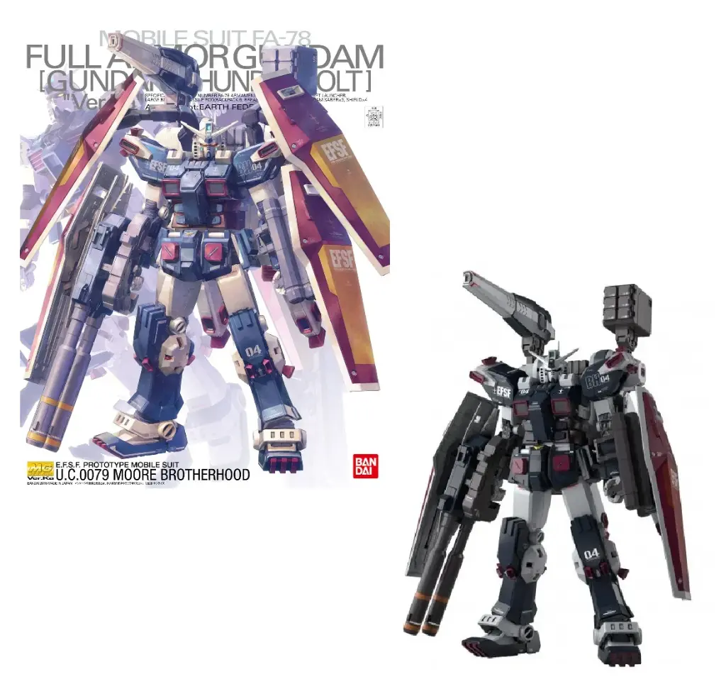 GUNDAM - MG 1/100 FA-78 Full Armour Gundam Thunderbolt