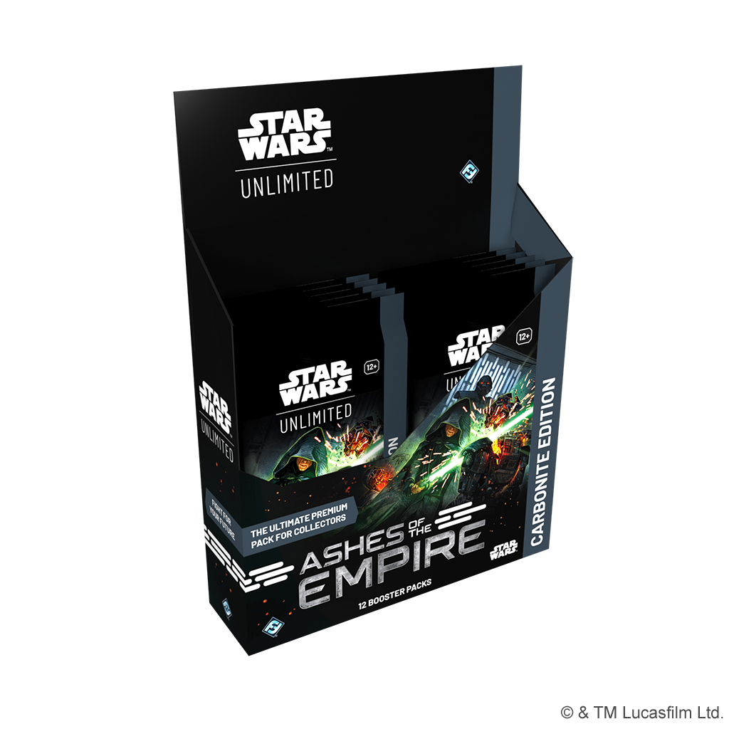 Star Wars Unlimited - Ashes of the Empire Carbonite Booster Display