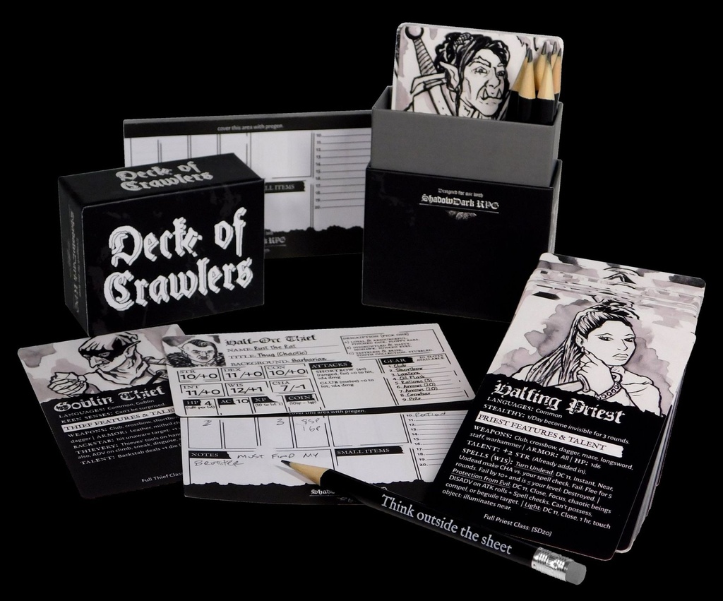 ShadowDark RPG Deck of Crawlers 