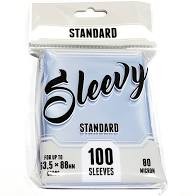 Sleevy STANDARD - CLEAR (100 sleeves for 63.5x88 mm cards)