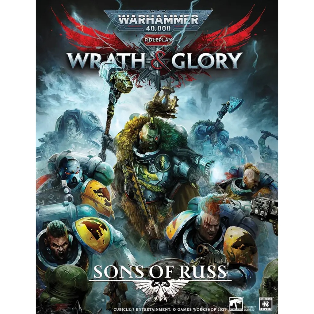 Warhammer 40K RPG Wrath & Glory Sons of Russ