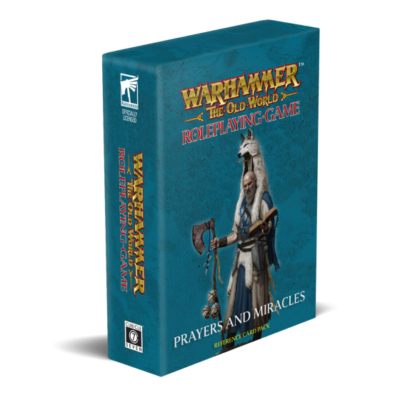 Warhammer The Old World RPG Prayers & Miracles Card Deck