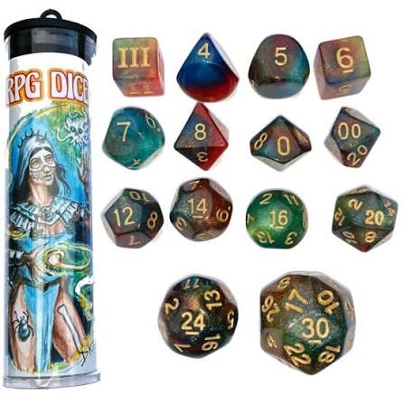 DCC RPG Dice Motes of Mercurial Magic 