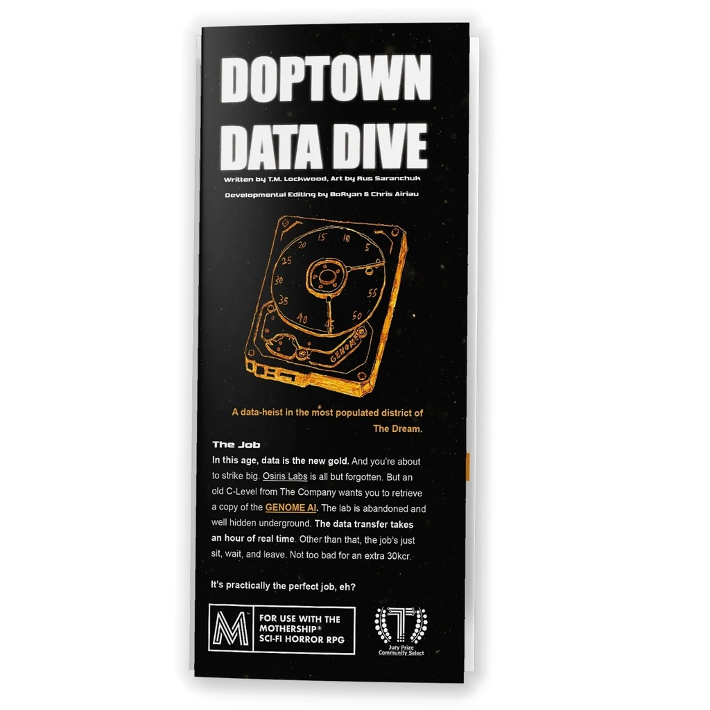 Mothership RPG Doptown Data Dive 
