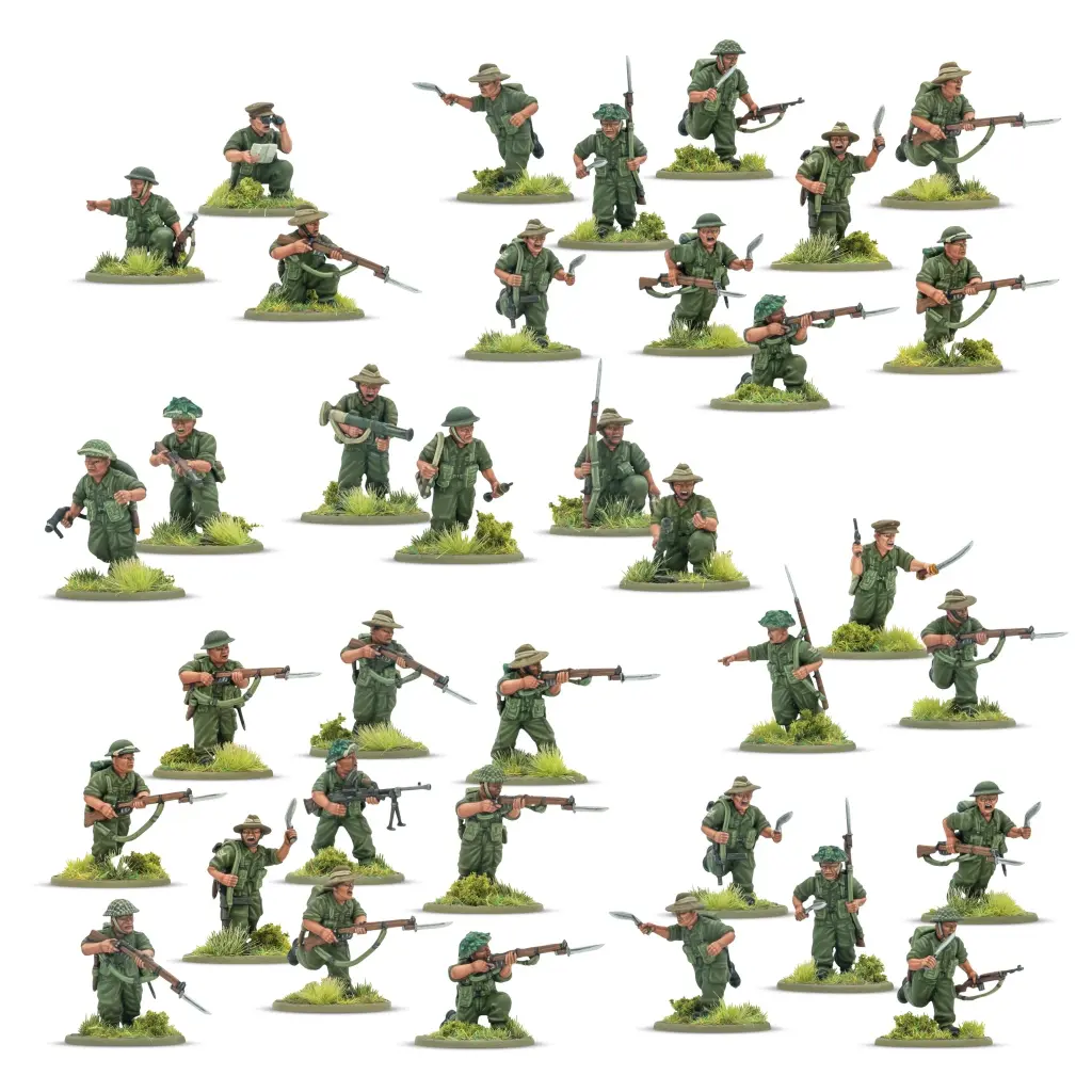 Bolt Action - Gurkha Infantry Platoon