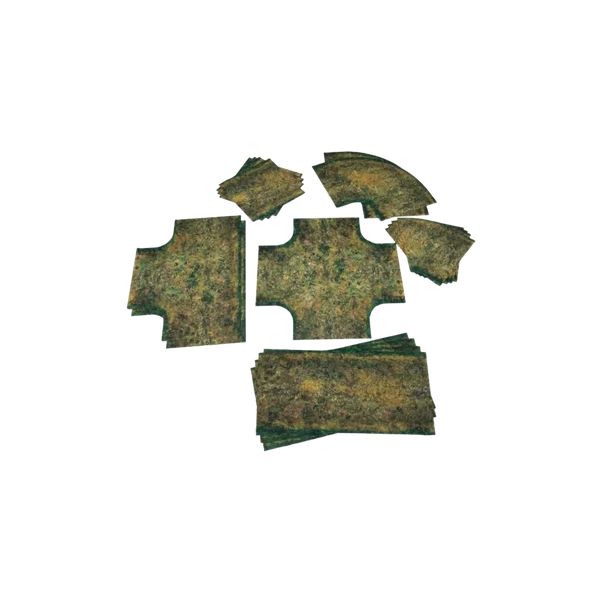 Muddy Roads - Rubber 2D Road Set 28mm