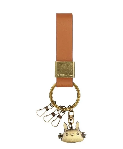 Keychain - Totoro Leather