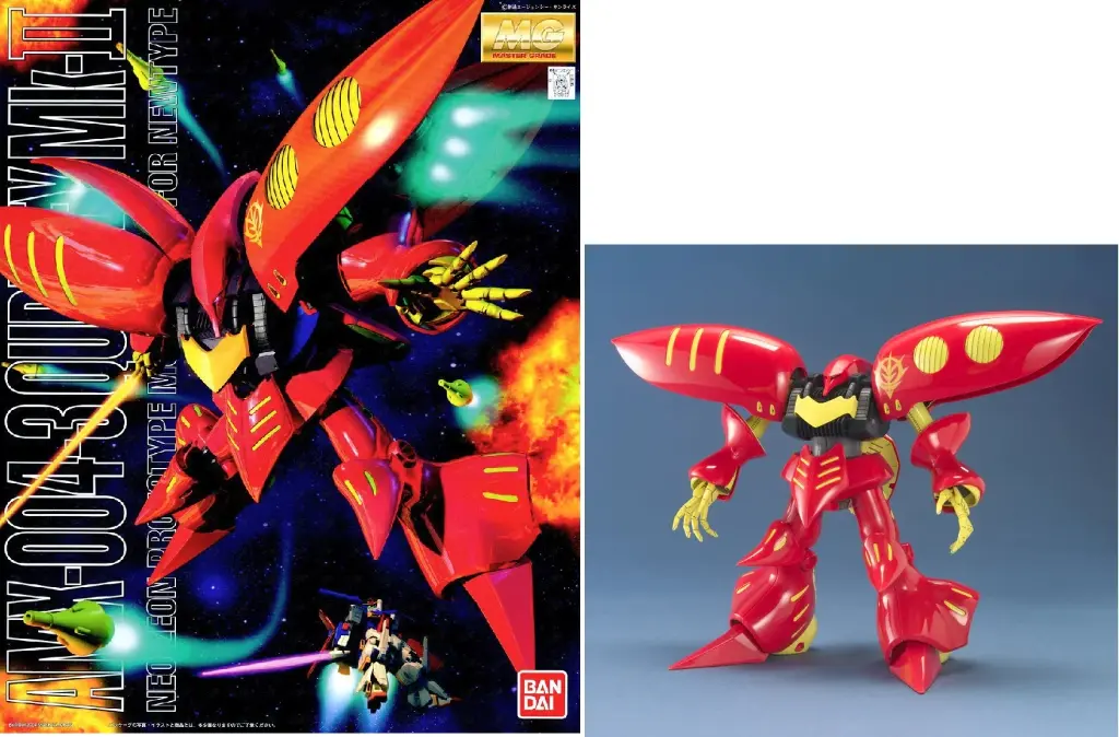 GUNDAM - MG 1/100 Qubeley (Red)