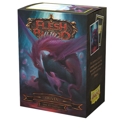 Dragon Shield Matte Art Sleeves - Flesh and Blood Ouvia (100 Sleeves)