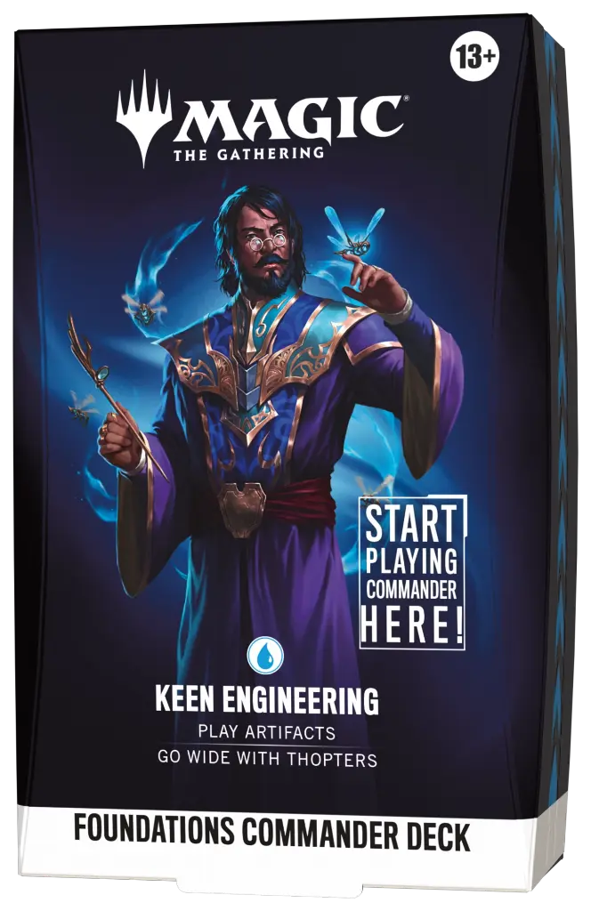 Magic The Gathering - Foundations Commander Deck - Keen Engineering