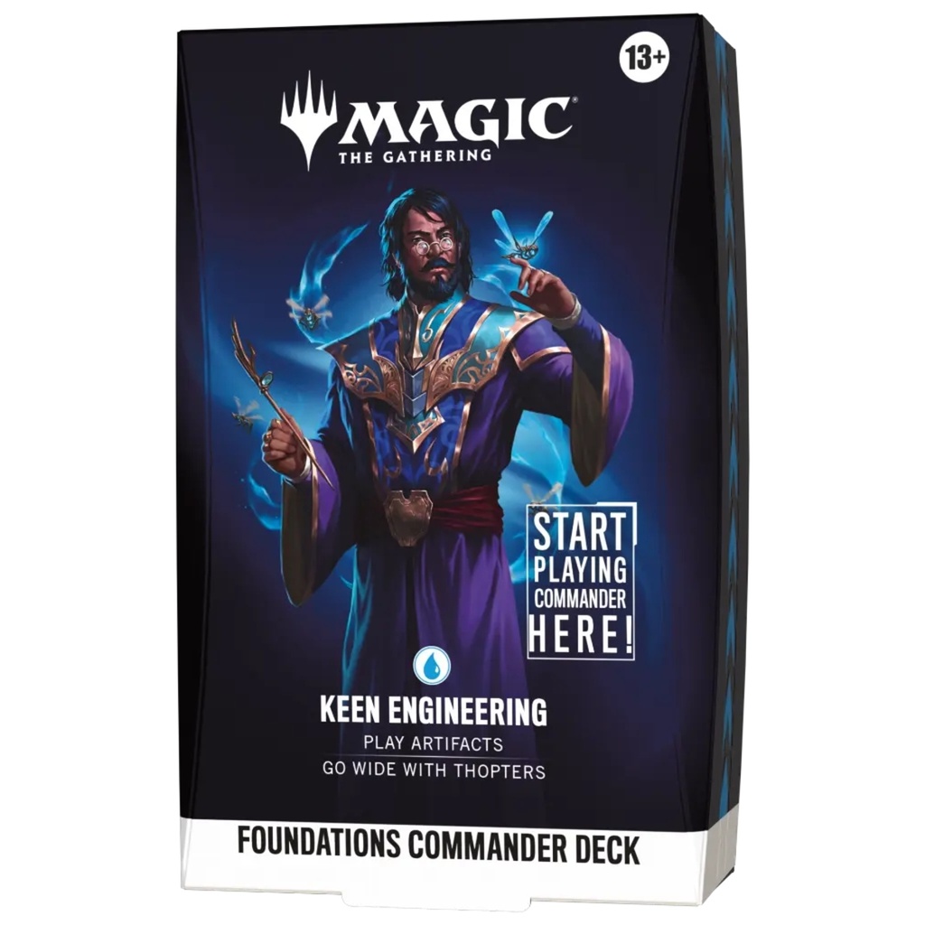 Magic The Gathering - Foundations Commander Deck - Keen Engineering