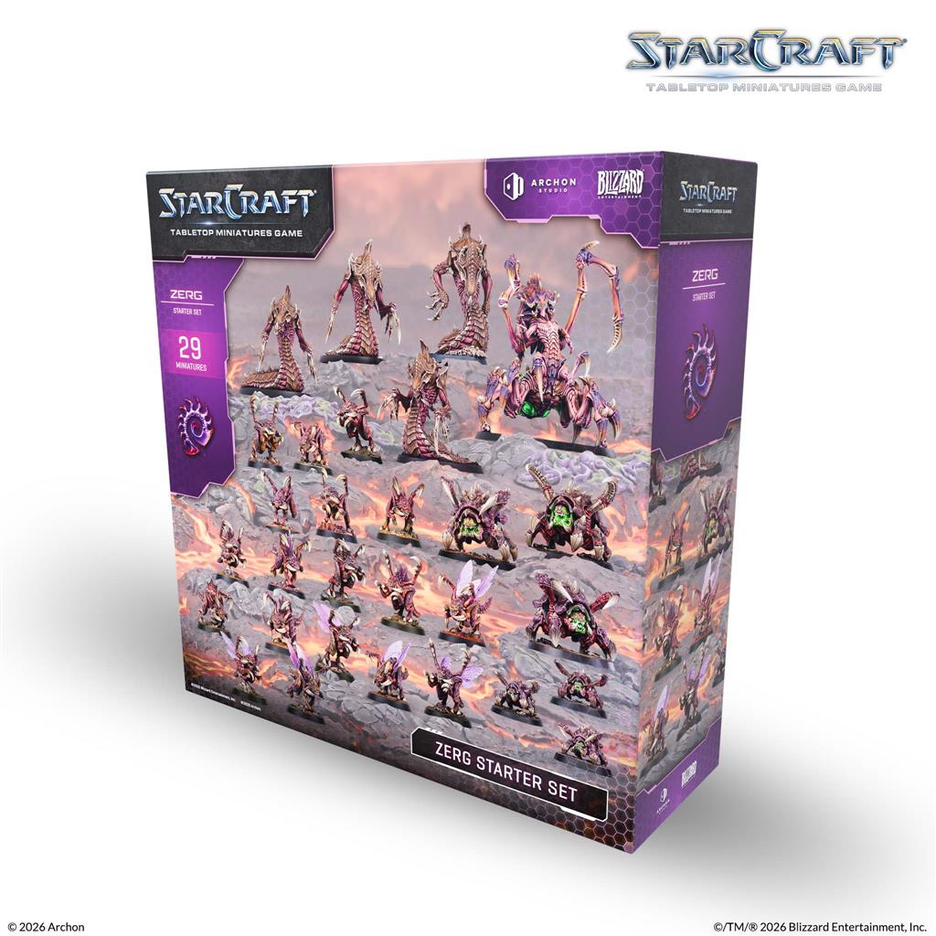 StarCraft - The Miniatures Game - Zerg Starter Set - EN