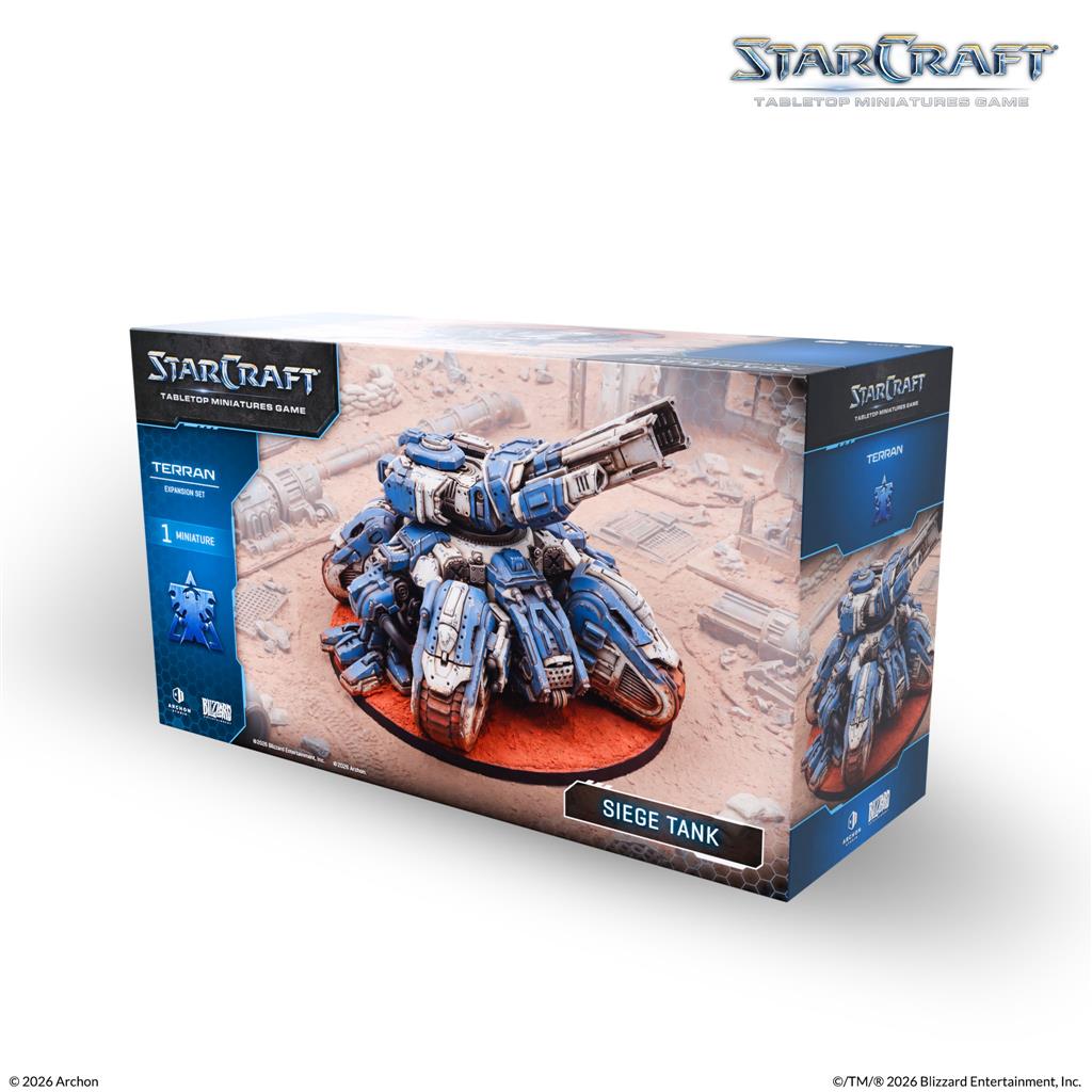 StarCraft - The Miniatures Game - Siege Tank - Terran - Expansion Set - EN 