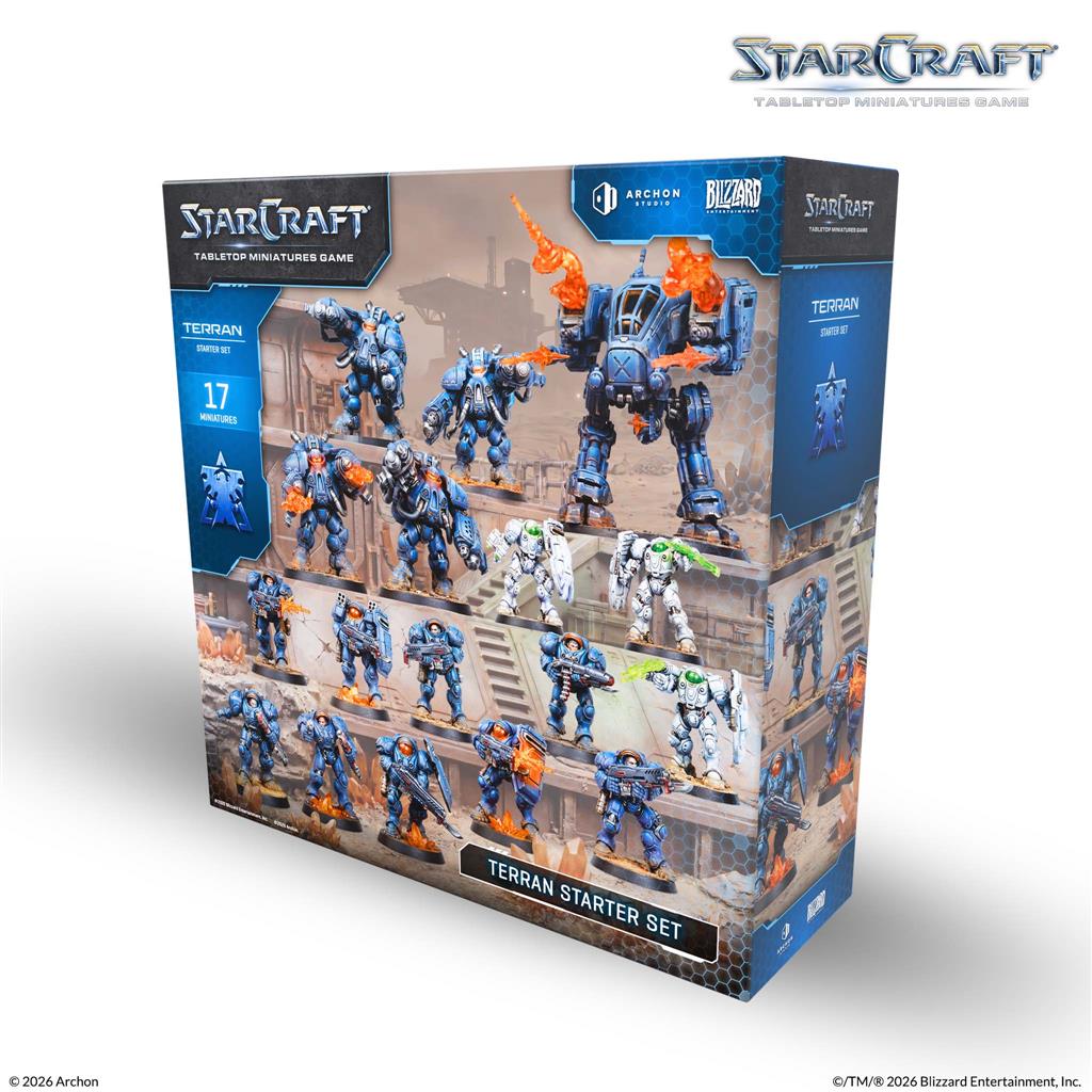 StarCraft - The Miniatures Game - Terran Starter Set - EN