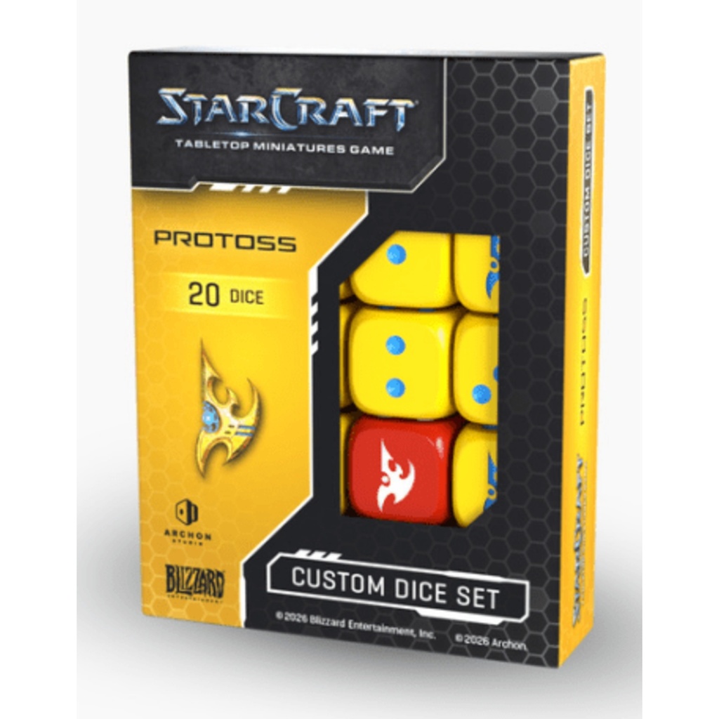 Starcraft - Protoss Custom Dice Set