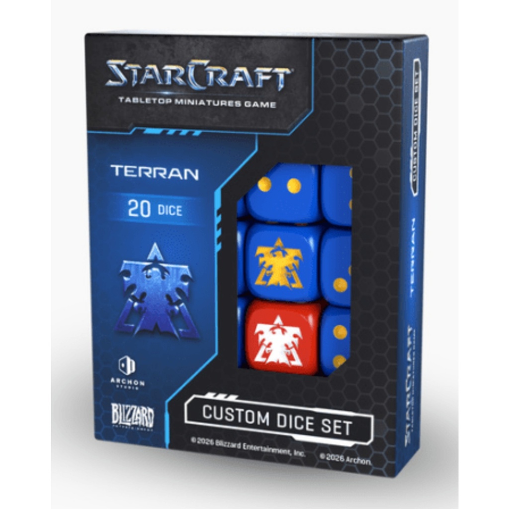 Starcraft - Terran Custom Dice Set